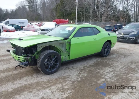 2023 Dodge Challenger Gt Awd z USA, uszkodzony, nr VIN 2C3CDZKG2PH618303